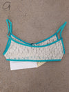 BASERANGE 25 Early Spring French Lace MUSIAL Bra/Panty Series BAS-BRMU-LA-SP25-UNDYED(TURQUOISE) UNDYED BRMU